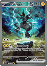 Zekrom ex Special Illustration Rare Black Bolt