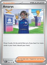 Amarys Common Prismatic Evolutions