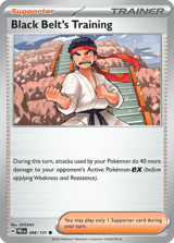Black Belt's Training Common Prismatic Evolutions