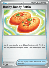 Buddy-Buddy Poffin Uncommon Prismatic Evolutions