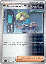 Ciphermaniac's Codebreaking Uncommon Prismatic Evolutions