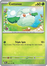 Cottonee Common Prismatic Evolutions