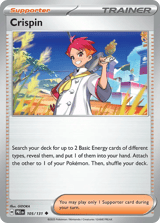 Crispin Uncommon Prismatic Evolutions