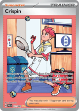 Crispin Special Illustration Rare Prismatic Evolutions