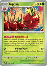 Dipplin Uncommon Prismatic Evolutions