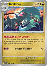 Drakloak Common Prismatic Evolutions