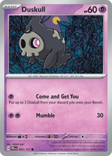 Duskull Common Prismatic Evolutions