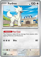 Furfrou Common Prismatic Evolutions