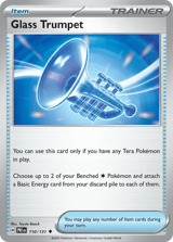 Glass Trumpet Uncommon Prismatic Evolutions