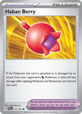 Haban Berry Common Prismatic Evolutions