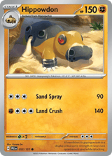 Hippowdon Common Prismatic Evolutions