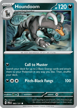 Houndoom Common Prismatic Evolutions