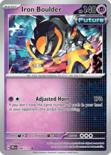 Iron Boulder Rare Prismatic Evolutions