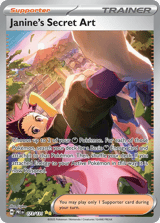 Janine's Secret Art Special Illustration Rare Prismatic Evolutions