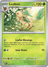 Leafeon Rare Prismatic Evolutions