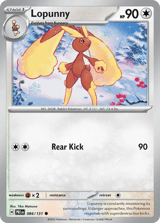 Lopunny Common Prismatic Evolutions