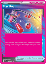 Max Rod ACE SPEC Rare Prismatic Evolutions