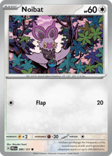 Noibat Common Prismatic Evolutions