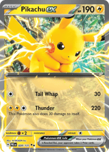 Pikachu ex Double Rare Prismatic Evolutions
