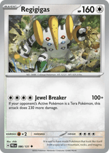 Regigigas Uncommon Prismatic Evolutions