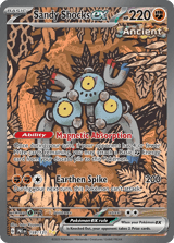 Sandy Shocks ex Special Illustration Rare Prismatic Evolutions