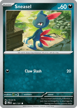 Sneasel Common Prismatic Evolutions