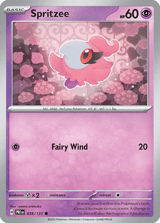 Spritzee Common Prismatic Evolutions
