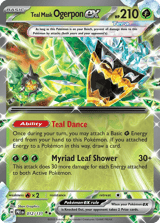 Teal Mask Ogerpon ex Double Rare Prismatic Evolutions