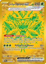 Teal Mask Ogerpon ex Hyper Rare Prismatic Evolutions