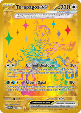 Terapagos ex Hyper Rare Prismatic Evolutions
