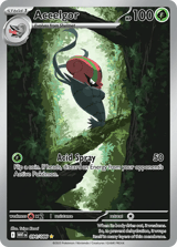 Accelgor Illustration Rare White Flare