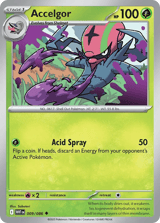 Accelgor Uncommon White Flare