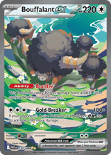 Bouffalant ex Special Illustration Rare White Flare
