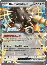 Bouffalant ex Double Rare White Flare
