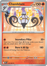 Chandelure Rare White Flare
