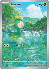 Deerling Illustration Rare White Flare