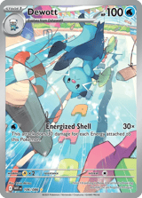 Dewott Illustration Rare White Flare