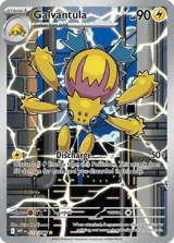 Galvantula Illustration Rare White Flare