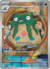 Garbodor Illustration Rare White Flare