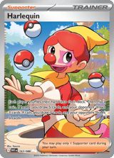 Harlequin Ultra Rare White Flare