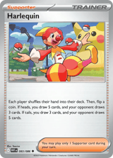 Harlequin Uncommon White Flare