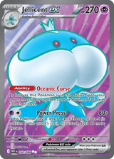 Jellicent ex Ultra Rare White Flare