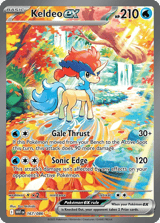 Keldeo ex Special Illustration Rare White Flare