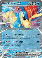 Keldeo ex Double Rare White Flare