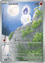 Litwick Illustration Rare White Flare