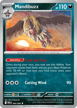 Mandibuzz Uncommon White Flare