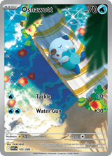 Oshawott Illustration Rare White Flare