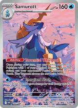 Samurott Illustration Rare White Flare