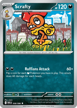 Scrafty Uncommon White Flare
