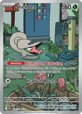 Shelmet Illustration Rare White Flare